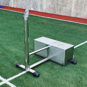 우리 WR3204S 테니스지주 이동식 스텐 2대1조