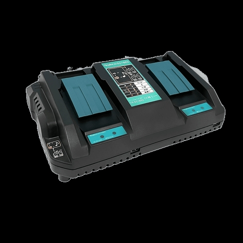 마끼다 배터리 호환 충전기 14.4V-18V 듀얼 충전기 DC18RD USB 듀얼 슬롯 6A