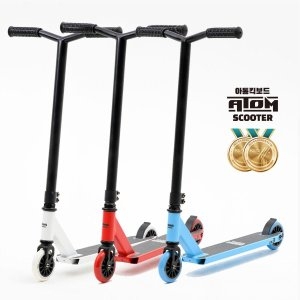 아톰킥보드  EX3 스턴트스쿠터 묘기킥보드 수동 두발 초등학생 주니어 청소년 어린이 초보자용