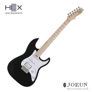 헥스  일렉기타 E100 Plus S/BK