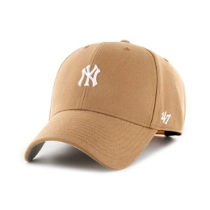 47브랜드 MLB 뉴욕양키스 베이스 러너 47MVP 스냅 캡 카멜 B-BRMPS17WBP-QL