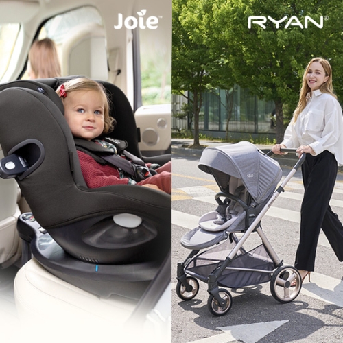 조이  아이스핀360 신생아 카시트 + 리안 솔로 절충형 유모차 세트