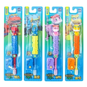 닥터레이  고고다이노 칫솔 렉스 로키 토모 비키 4종 아이들이 스스로 양치를 하게 만드는 육아템 약국치과 추천 칫솔