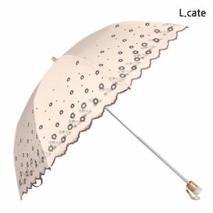 엘케이트 여자 양산 LDDR029 플라워 접이식 수동 UV코팅 자외선차단