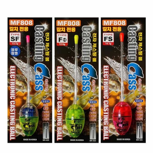 맥상사  MF-808 전자 캐스팅볼 갈치전용 바다찌 갈치 볼락 호래기 오징어 전갱이 낚시 채비