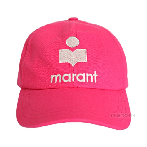 이자벨마랑 공용 CQ001XFB A3C05A PLOR 타이론 로고 자수 베이스볼 캡 다크퍼플 59