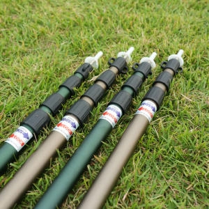 카르닉  스핀락 폴대 타프 슬라이드 사이드 폴 캠핑 텐트 슬라이딩 경량 가변 3단 2.3M