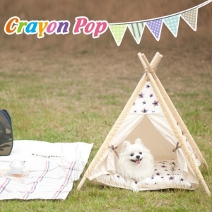 도그포즈 인디언텐트 크레용팝