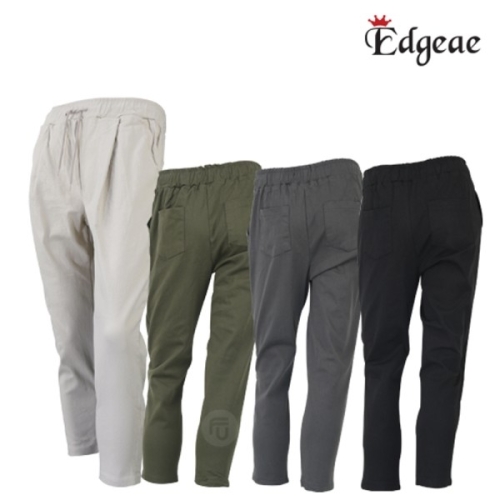 페라어스 Eg-뉴이스트 남성 스판 허리밴딩 와이드 바지 Edgeae-s24