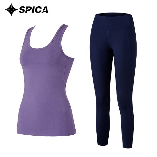스피카 요가복세트 요가나시 레깅스 SPA615504