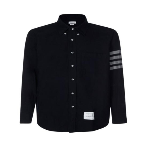 톰브라운 사선 솔리드 플란넬 셔츠_MWL272A 05245 415