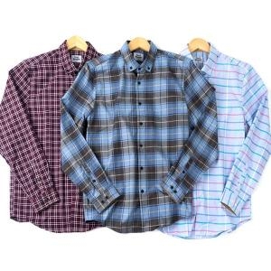 레디핏 컬러풀 체크 긴팔남방 셔츠_RFC10202_3_4