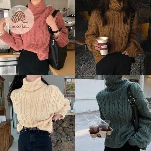 모코블링 베베터들니트 겨울목폴라니트