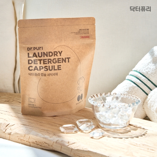 닥터퓨리 캡슐 세탁세제 40개입