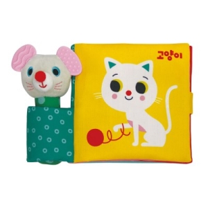 야옹야옹 고양이 치발기 헝겊책