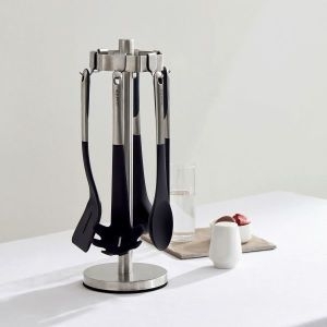 나인딜즈 쿠지나인 조리도구 걸이 주방 거치대 주방걸이 스테인레스 스틸 304 회전형