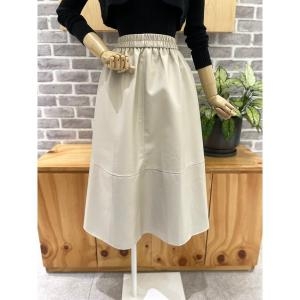 레코브 절개 레더스커트 LC41CYSK017X