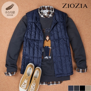 지오지아 구스다운 경량베스트_ABB4VP1101