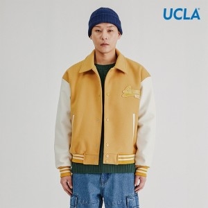 유씨엘에이 남여공용 소매배색 카라 바시티점퍼 ORANGE UZ9UJ8A 78 트렌디 감성의 스마트한 쇼핑공간