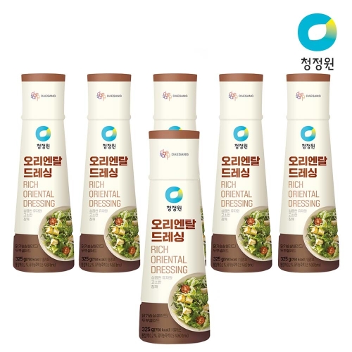 청정원 오리엔탈 드레싱 325g