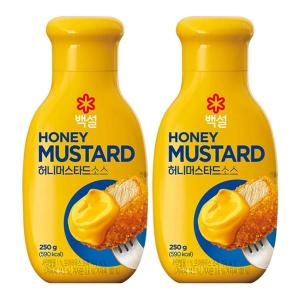 백설 허니머스타드 소스 250g