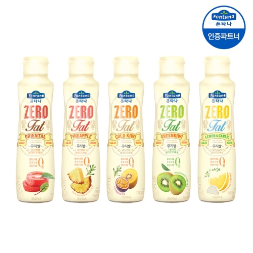 폰타나 샐러드 소스 무지방 골드키위 + 무지방 파인애플