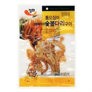 정화식품  통오징어 숯불다리구이