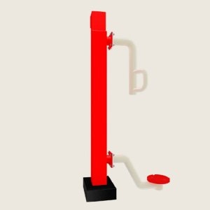 우리  WRSP-4909-1 허리돌리기 1인용 철재 야외운동