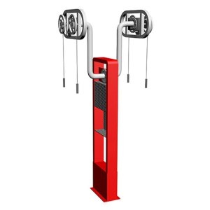 우리  WRSP-4614 양팔줄당기기 고급2인용 철재