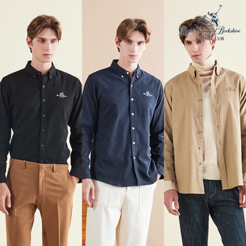 RCBPC RCB폴로클럽 여성 기모 코튼 셔츠_PLLS143