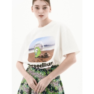 그리디어스 SEA ANEMONE SHORT SLEEVE TOP G22S-WT123-0