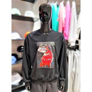 UFC SPORT X 나무13 라스베가스 오버핏 맨투맨 남녀공용 U2SWU3311