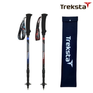 트렉스타 트렉 스파이더 초경량 4단 등산스틱 2개 1세트 고급케이스 42021_42022