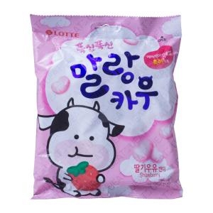 롯데 말랑카우 딸기 158g