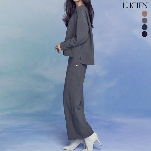 루시앙 여성 크레이프 컴포터블 셋업 2종 SET