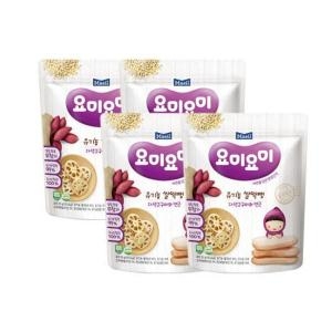 요미요미 유기농 쌀떡뻥 자색고구마와 연근 30g