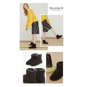 베어파우 ELMA 소가죽 양털부츠 0620004OD-W 초코