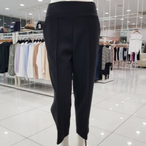 조이너스 폴리스판 밴딩 배기핏 져지 팬츠-JACW9-WPL950 챠콜