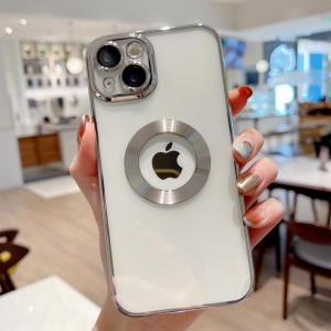 OMT  아이폰15 맥세이프 렌즈보호 투명 메탈 실리콘 케이스 (OIPC-M15PRO)