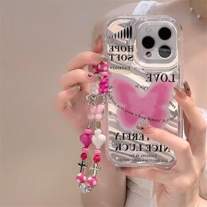 OMT  아이폰15 나비 미러 하드 투명 범퍼 케이스 (OIPC-BTF15)