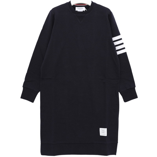 톰브라운 여성 사선 완장 원피스_FJD056A 00535 415