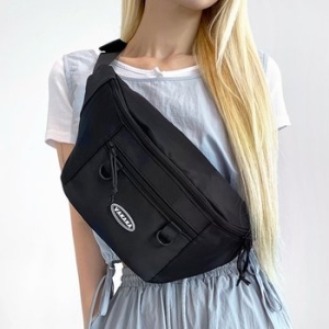 프롬헤븐 헤븐 비쿰 남녀공용 캐주얼 힙색 슬링백