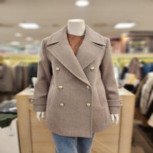 튜브 하프기장피코트 TUJQ23T05