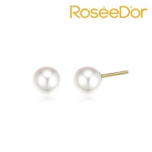 로제도르  FEF1-C-0027 14K 5mm 담수진주 귀걸이