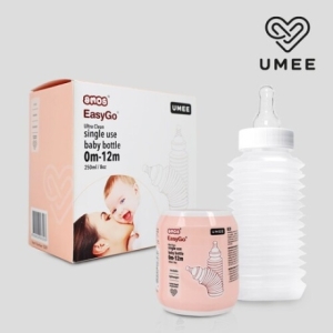 유미 이지고 일회용젖병 250ml 4개입