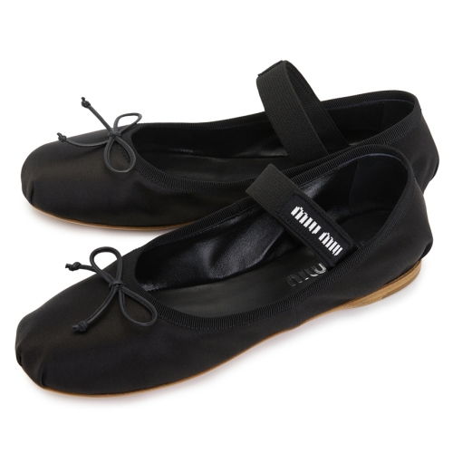 미우미우 발레리나 플랫슈즈_5F794D QU6 F0002