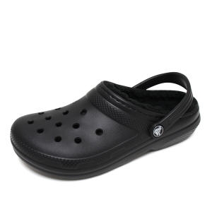 크록스키즈 라인드 털슬리퍼 (207010-060)