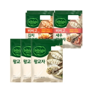 CJ제일제당 비비고 왕교자 1.05kg 3개 + 김치왕교자 420g 2개 + 새우왕교자 315g 2개