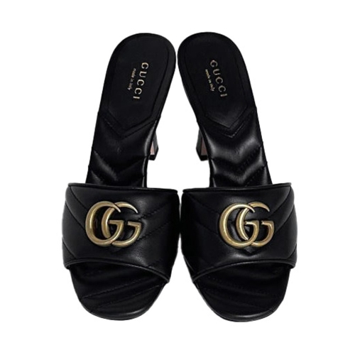 구찌 더블 G 샌들_674839 BKO00 1000