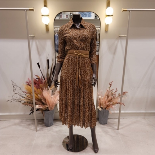 파슨스 브라운원피스 PW2P8OP02